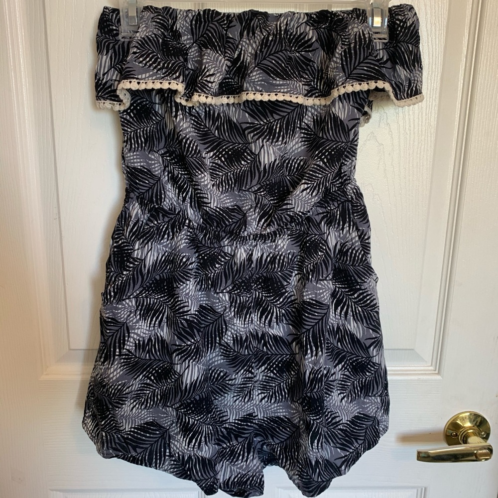 Iris Los Angeles Palm Leaves Romper